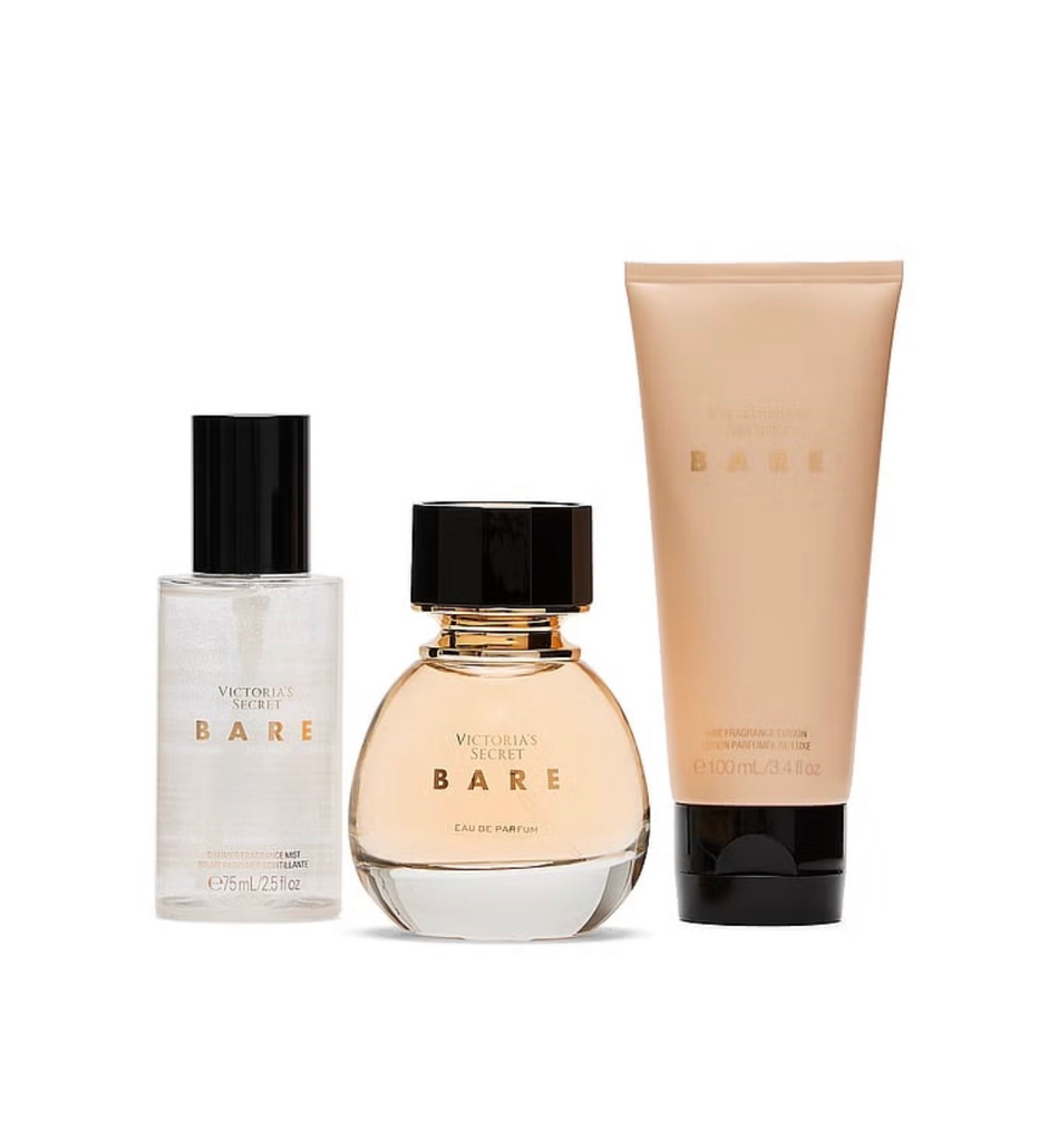 Victoria’s Secret Bare 3 pieces Fine Fragrance Set